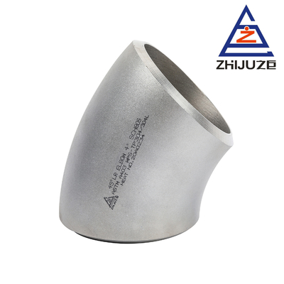 316L 45 Degree TP321 ANSI B16.9 Stainless Steel Weld Elbows