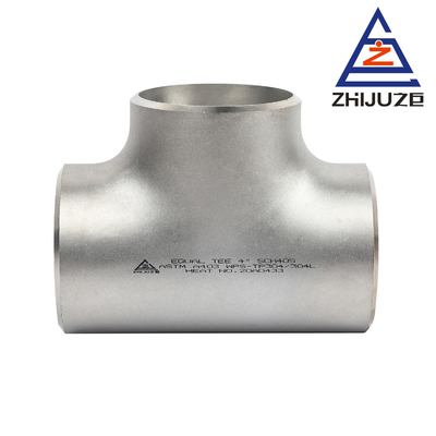 ANSI B16 316L Stainless Steel Butt Weld Tee Oil Gas Water Industry