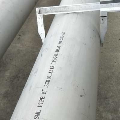 Round Welded Polished 6 Mtr TUV 304 SS Seamless Pipe