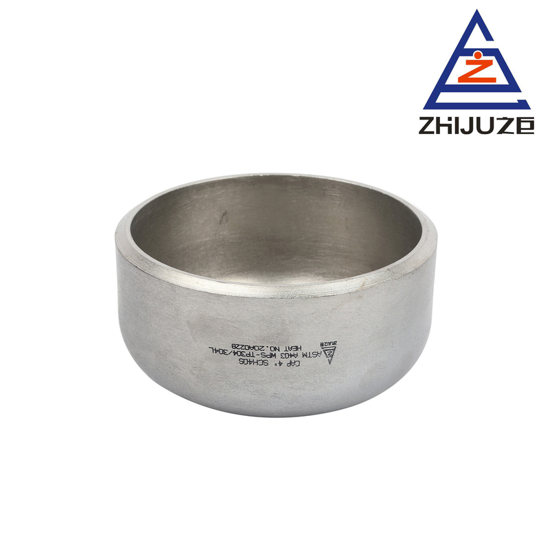 Stainless 304 Carbon Steel Buttweld Caps For Oil Gas Water Industrial