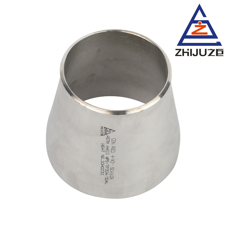 ISO14001 316 304L Concentric Stainless Steel Reducer Pipe Fittings