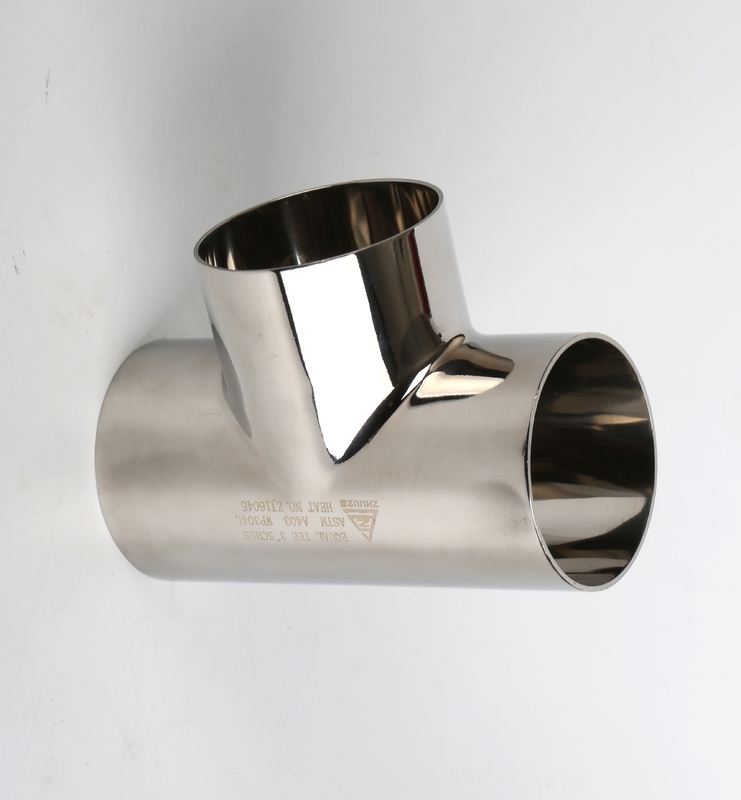 Stainless Steel SS Sanitary Fitting Food Grade Welded Equal Tee